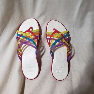 Crocs size 6 sandals